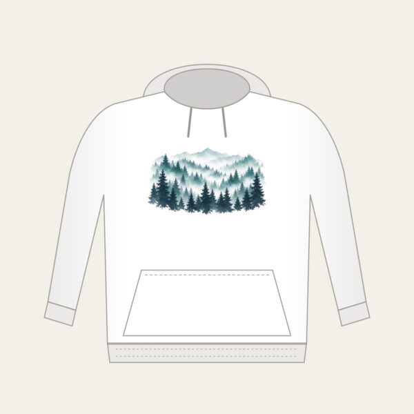 Product image Pine Rows Fading into Mist Hoodie