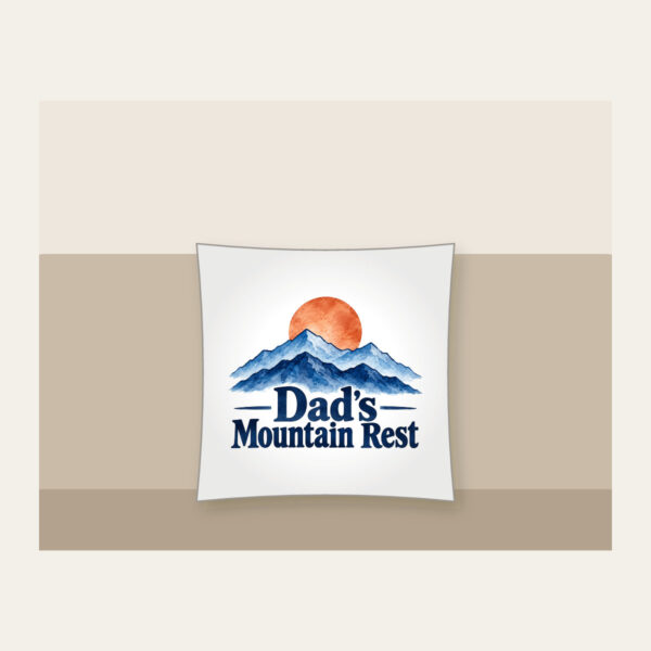 Product image Dad's Mountain Rest Pillow