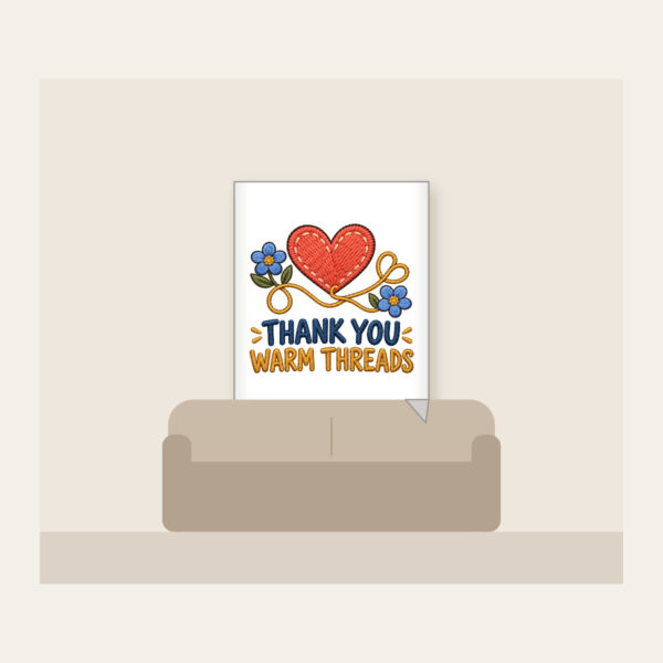 Product image Thank You Warm Threads Fleece Blanket