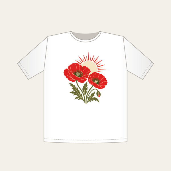 Product image Twin Poppies and a Rising Sun T-Shirt