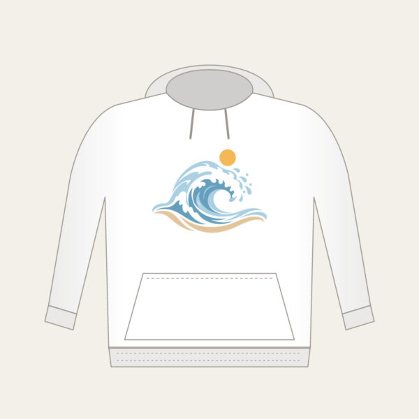 Product image Curling Wave and Little Sun Hoodie
