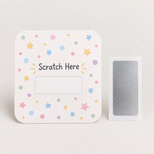 Product image Silver Scratch Wish Card