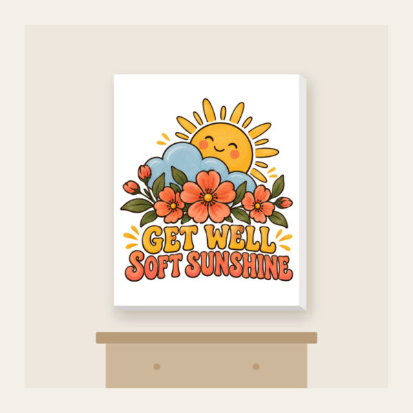 Product image Get Well Soft Sunshine Canvas Print