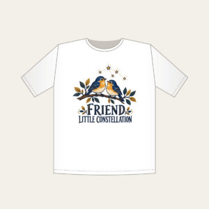 FRIEND LITTLE CONSTELLATION T-Shirt in white
