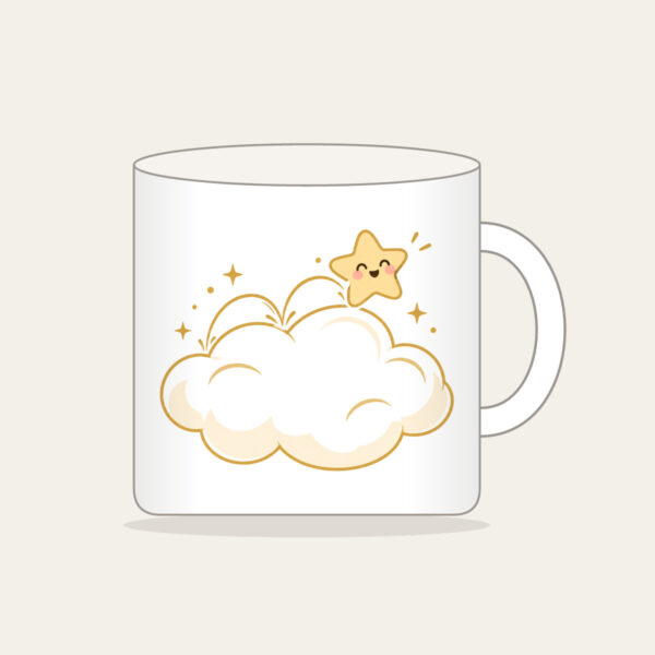 Product image Little Star Hopping on a Cloud Mug
