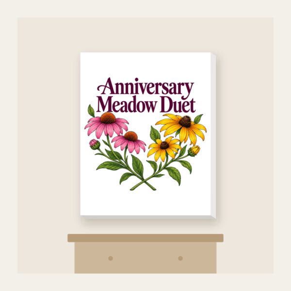Product image Anniversary Meadow Duet Canvas Print