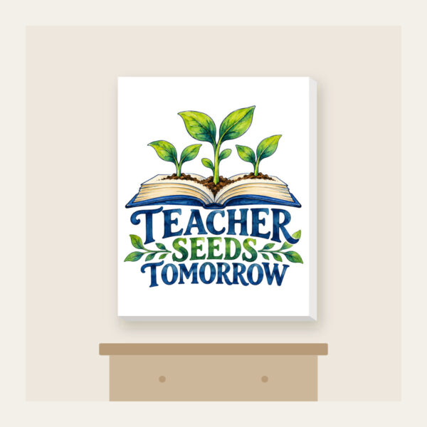 Product image Teacher Seeds Tomorrow Canvas Print