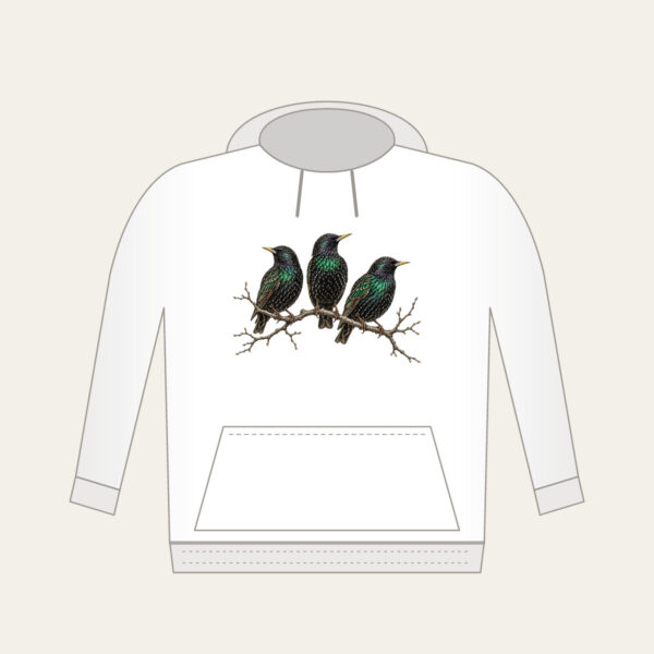 Product image Three Starlings on a Bare Branch Hoodie