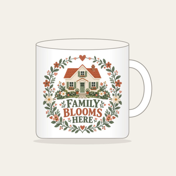 Product image Family Blooms Here Mug