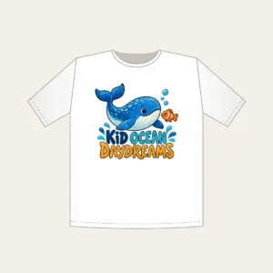 KID OCEAN DAYDREAMS T-Shirt in white