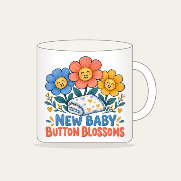Product image New Baby Button Blossoms Mug