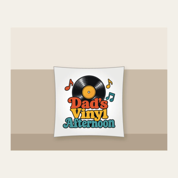 Product image Dad's Vinyl Afternoon Pillow