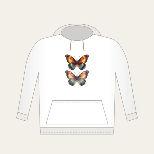 Product image Amber Plum Watercolor Butterfly Hoodie