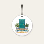 HOUSEWARMING FRESH DOORSTEP Ceramic Ornament in white