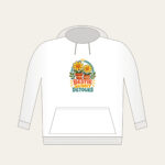 BESTIE SUNNY DETOURS Hoodie in white