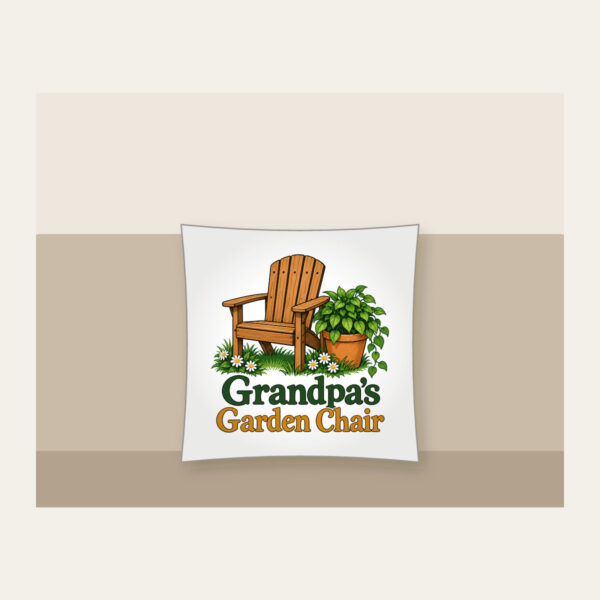 Product image Grandpa's Garden Chair Pillow