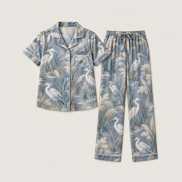 Product image Heron Marsh Satin Pajama Set