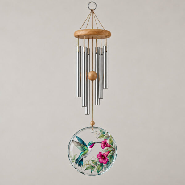 Product image Hummingbird Glass Wind Chime