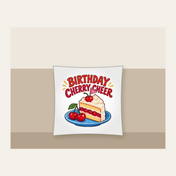Product image Birthday Cherry Cheer Pillow