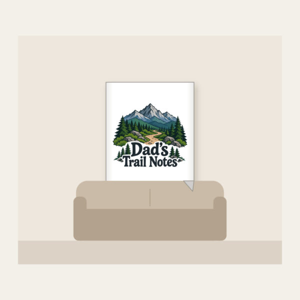 Product image Dad's Trail Notes Fleece Blanket