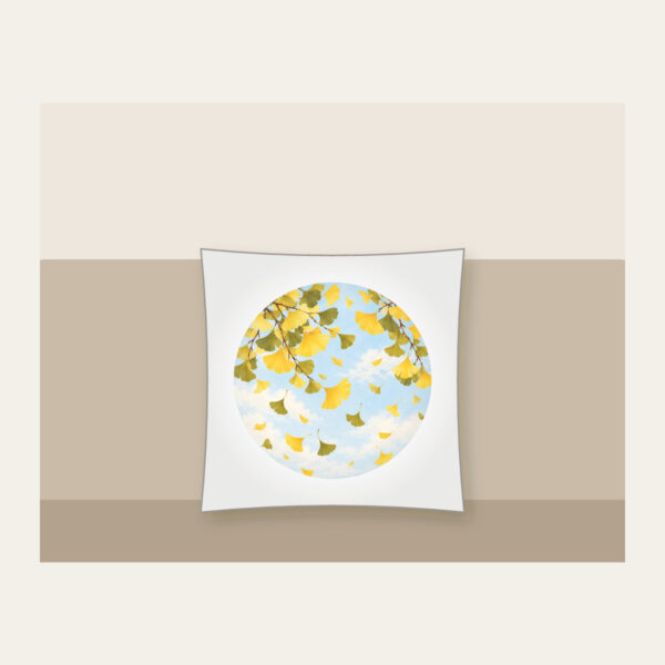 Product image Falling Ginkgo Leaves Pillow