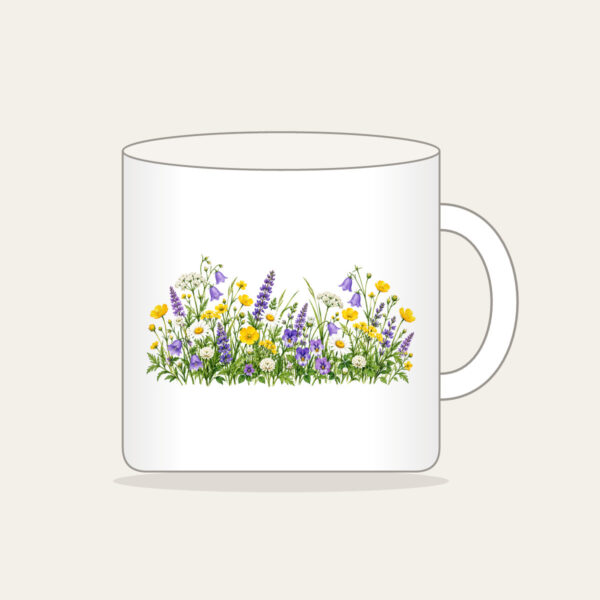 Product image Wildflower Strip Beneath a Pale Sky Mug