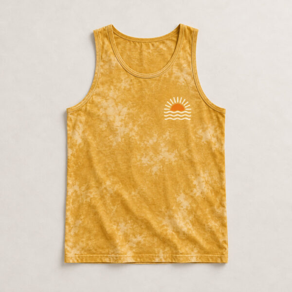 Product image Gold Sunset Bleached Men's Tank