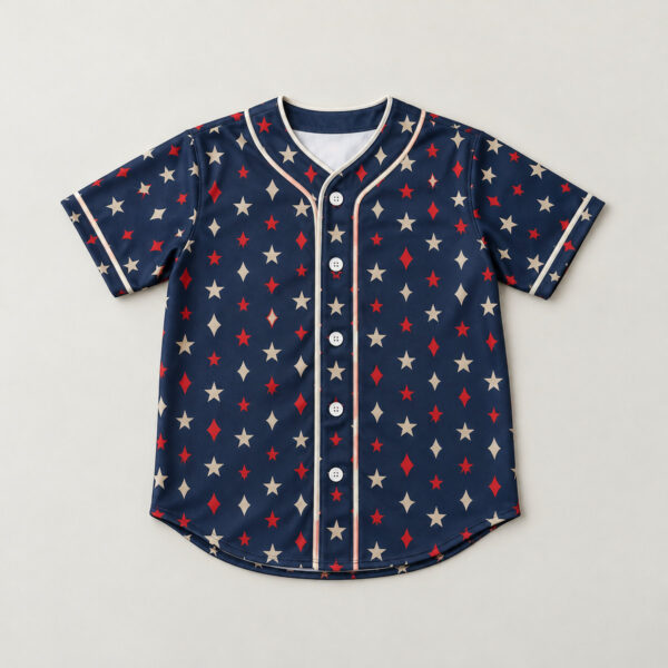 Product image Little Slugger Kids Baseball Jersey with White Buttons