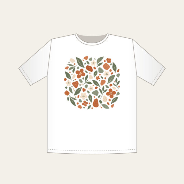 Product image Garden Terrazzo of Leaves and Blossoms T-Shirt