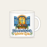 HOUSEWARMING WINDOW GLOW Mug in white