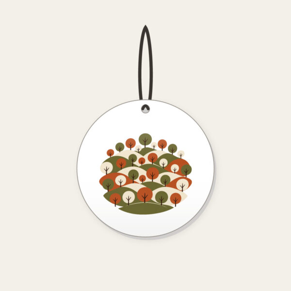 Product image Rolling Orchard Hills Ceramic Ornament