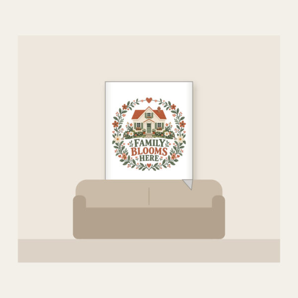 Product image Family Blooms Here Fleece Blanket