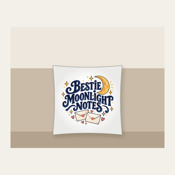 Product image Bestie Moonlight Notes Pillow