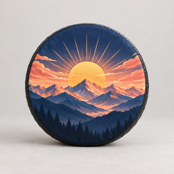 Product image Mountain Sunrise Spare Tire Cover