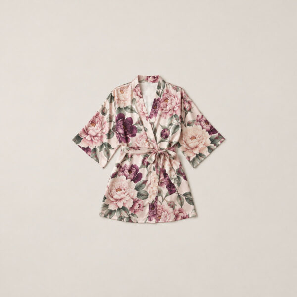 Product image Satin Peony Garden Women's Robe
