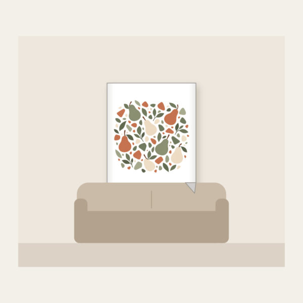 Product image Pear and Pebble Terrazzo Garden Fleece Blanket