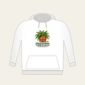 HOUSEWARMING ROOTED JOY Hoodie in white