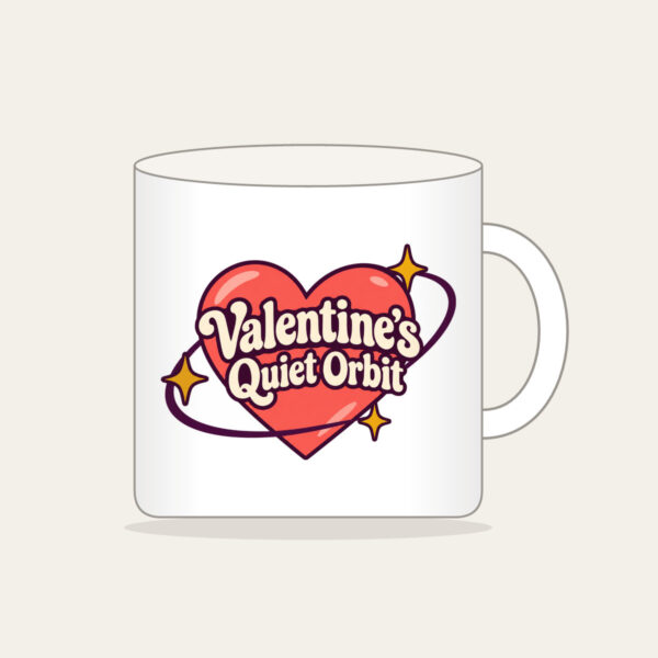 Product image Valentine's Quiet Orbit Mug