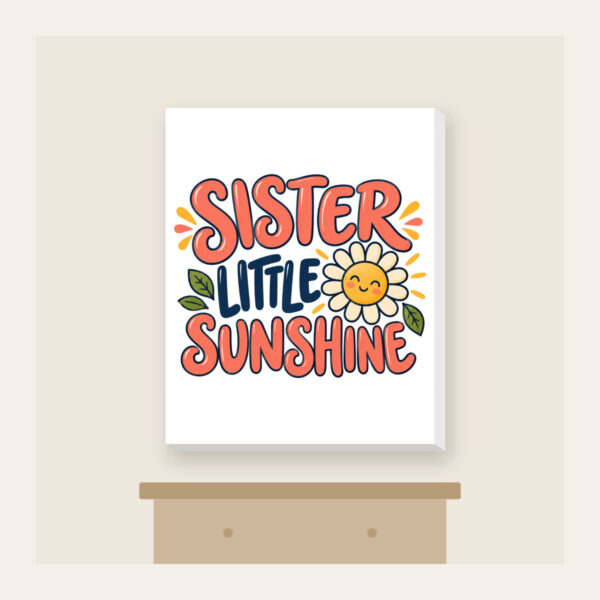 Product image Sister Little Sunshine Canvas Print
