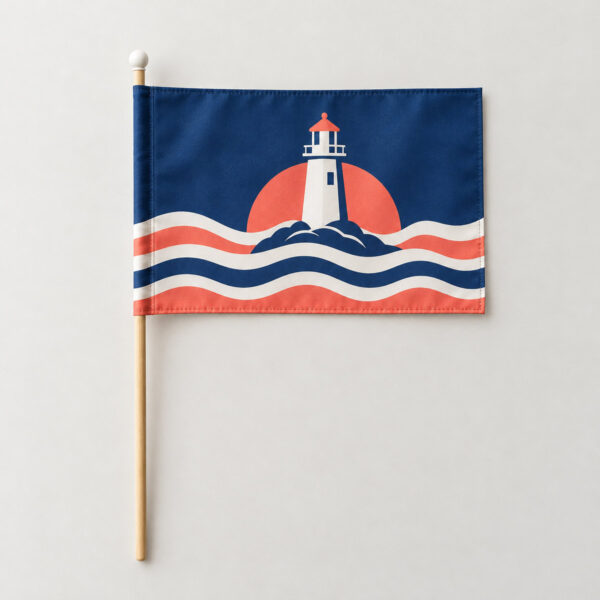 Product image Little Lighthouse Hand Flag