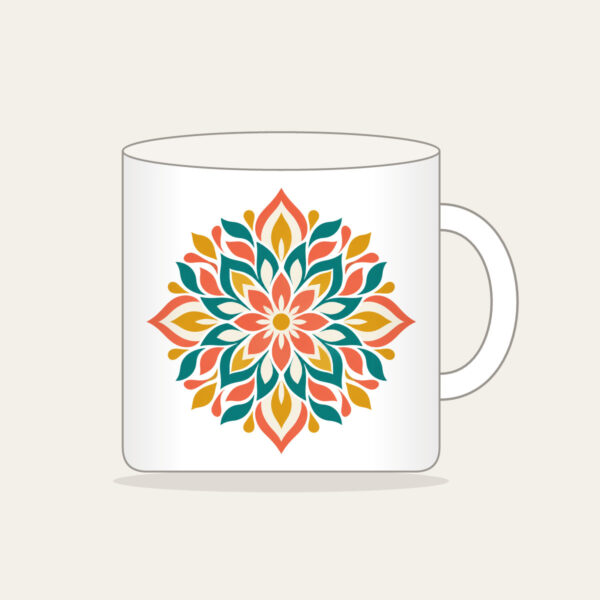Product image Petal Mosaic Kaleidoscope Mug