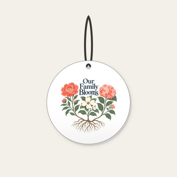 Product image Our Family Blooms Ceramic Ornament