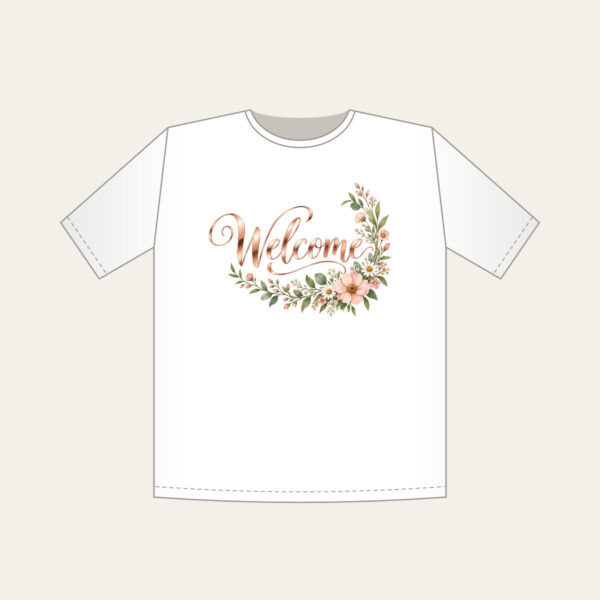 Product image Rose Gold Welcome Wildflower Garland T-Shirt