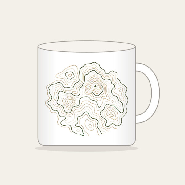 Product image Moss Contour Map Mug