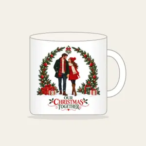 Our Christmas Together Mug in white