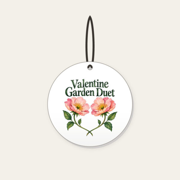 Product image Valentine Garden Duet Ceramic Ornament