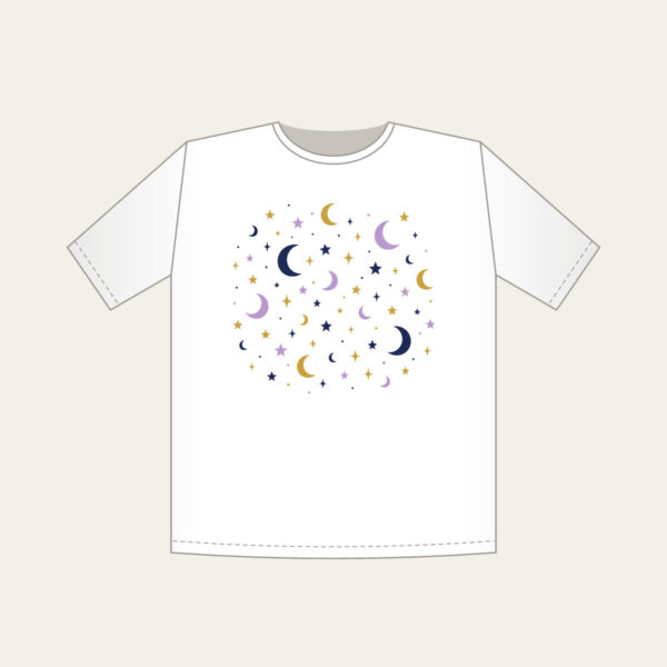 Product image Scattered Stars and Crescents T-Shirt