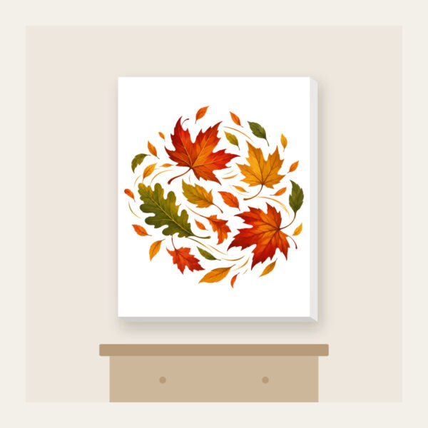 Product image Drifting Autumn Leaves Canvas Print
