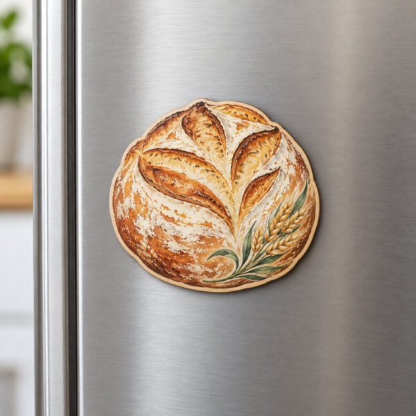 Product image Sourdough Loaf Wooden Magnet