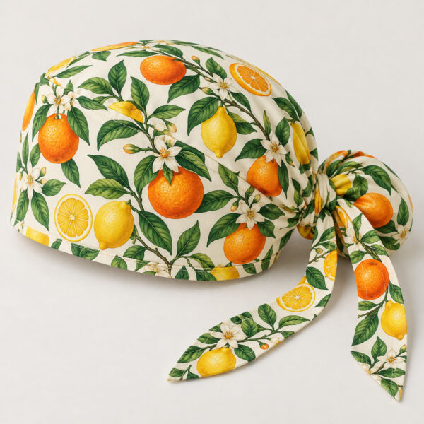 Product image Citrus Grove Ponytail Scrub Cap